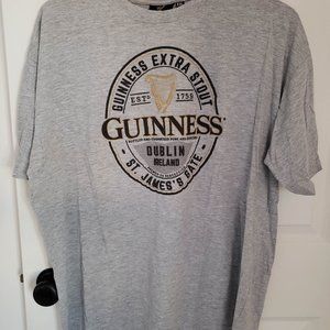 Guinness T-shirt from Dublin, Ireland XXL